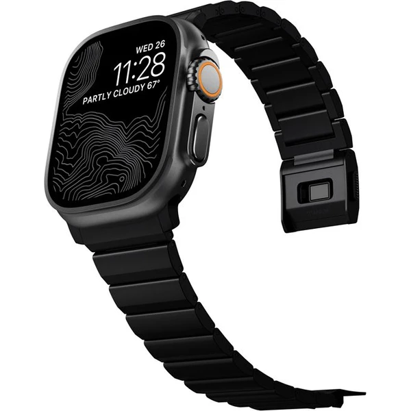 Nomad Titanium Band řemínek Apple Watch 49/46/45/44/42 mm černý - Řemínky - Obrázek 6d8d8108204a4dc3b64ad1b45d00ab22