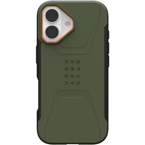 UAG Civilian Magsafe kryt iPhone 17 zelený/oranžový - Pouzdra - Obrázek 6d99e1b56f114f6baa5b543e7c31076f