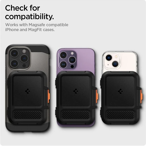 Spigen Lock Fit MagSafe Wallet peněženka černá - Peněženky - Obrázek 6dd78c4e7d3c46fda2d4185cfefbeaf4