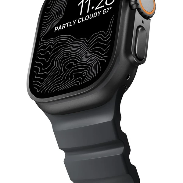 Nomad Rocky Point Band řemínek Apple Watch 49/45/44/42mm černý/tmavě šedý - Řemínky - Obrázek 6df2c14e137341939536aed86dfaaff2