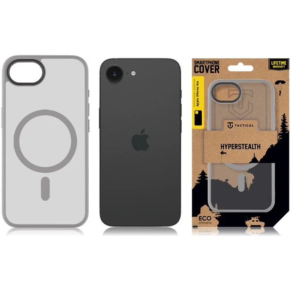 Tactical MagForce Hyperstealth kryt iPhone 17e/16e světle šedý - Pouzdra - Obrázek 6df97521d39d4003bcc6640fbd98bdff