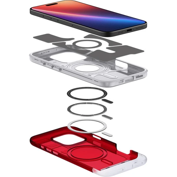 Spigen Classic C1 MagSafe kryt iPhone 16 Pro Max ruby - Pouzdra - Obrázek 6e0f4b08dacf45d68772c8bb7e77e1c7