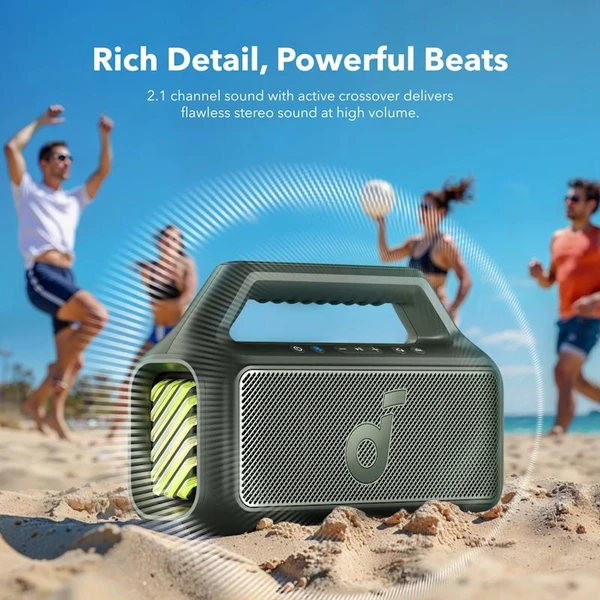 Anker Soundcore Boom 2 bezdrátový reproduktor zelený - Reproduktory - Obrázek 6e1671796369478ea62d72a140a22255