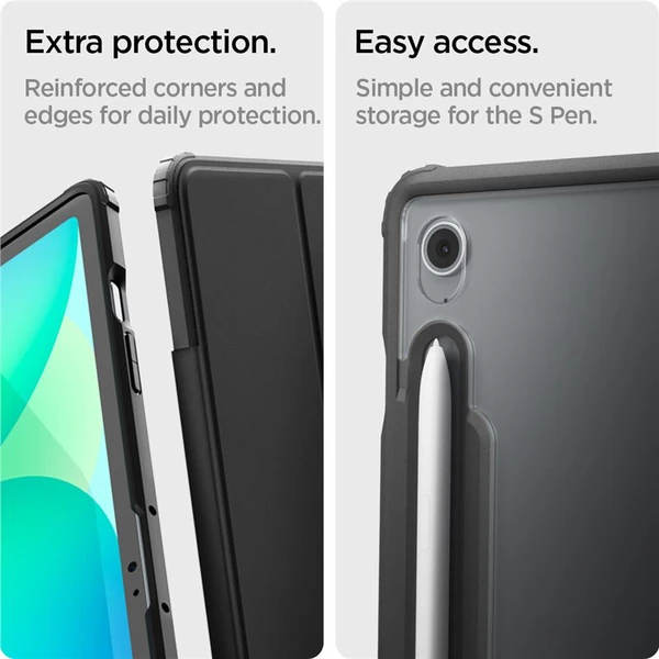 Spigen Ultra Hybrid Pro pouzdro Samsung Galaxy Tab S10 FE+ černé - Pouzdra - Obrázek 6e1e1d2e14624bff90404cb04b518c80