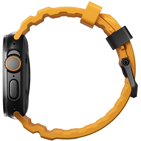Nomad Rocky Point Band řemínek Apple Watch 49/45/44/42mm černý/oranžový - Řemínky - Obrázek 6e25b3a6020f4cc2a95f901d4092887c