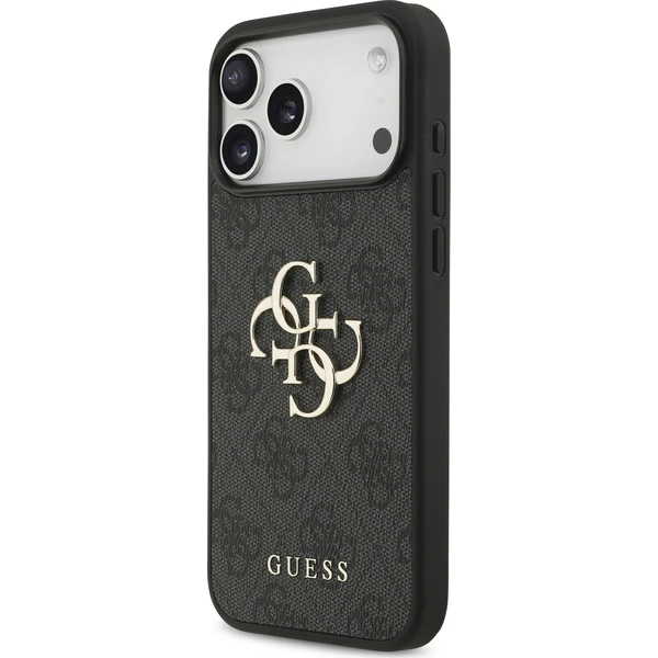 Guess PU 4G Metal Logo kryt iPhone 18 Pro Max šedý - Pouzdra - Obrázek 6e2c8940cbfd404a8f10e1838d5771eb
