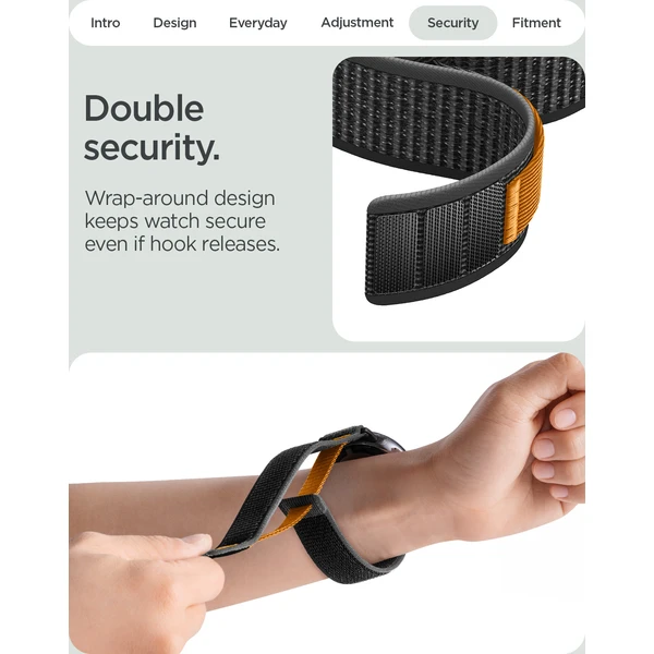 Spigen Athlex Air Active řemínek Google Pixel Watch 5/4/3 45mm black/orange - Řemínky - Obrázek 6e42321bf77d401abaf429988bb0af57