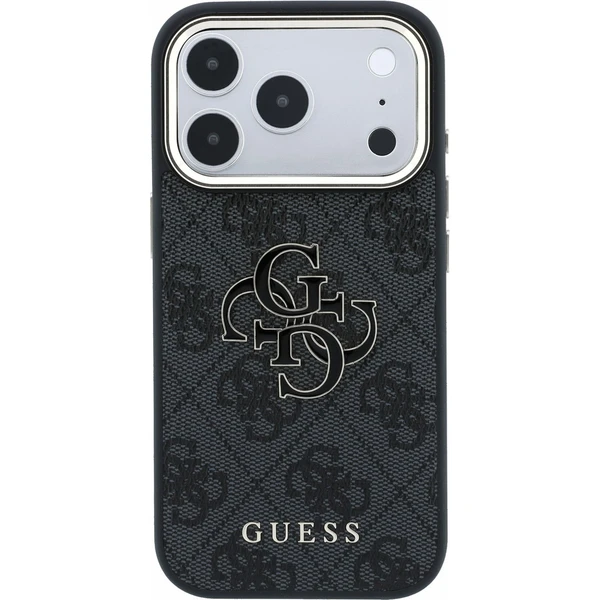 Guess PU 4G Resin Metal Logo kryt iPhone 18 Pro Max černý - Pouzdra - Obrázek 6e614addf3f8403e873fc6969c667da5