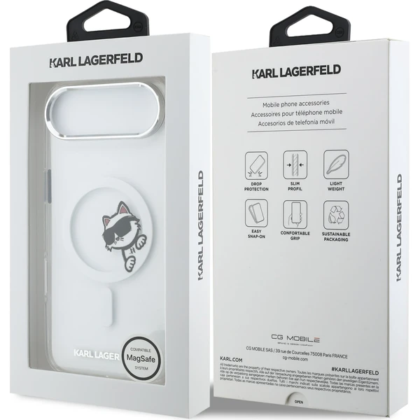 Karl Lagerfeld IML Choupette Peekaboo MagSafe kryt iPhone Air čirý - Pouzdra - Obrázek 6e8131df1ff24bf4baf8112eebc197ff