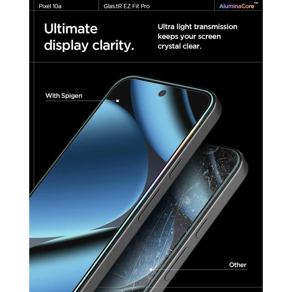 Spigen Glass tR EZ Fit Pro sklo Google Pixel 10a (2 ks) - Ochranné folie a skla - Obrázek 6e909832a4b64289a298d614411da6ab