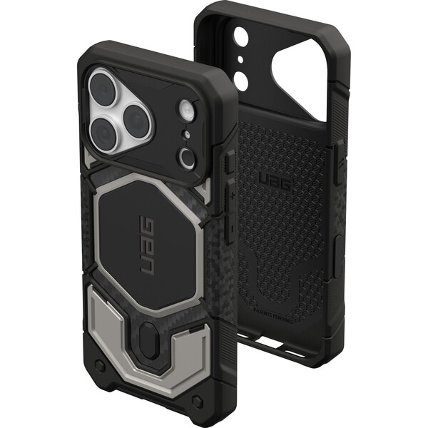 UAG Monarch Pro MagSafe Titanium kryt iPhone 18 Pro/17 Pro stříbrný - Pouzdra - Obrázek 6ea13b8f282e4af5838d7322515af374