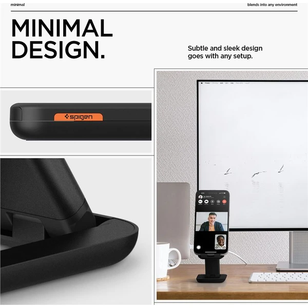 Spigen Universal Phone stand univerzální stojánek černý - Stojánky - Obrázek 6ea5a9a602c5484695bf3f5a37aadafe