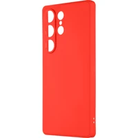 OBAL:ME Matte TPU kryt Samsung Galaxy S25 Ultra červený - Pouzdra