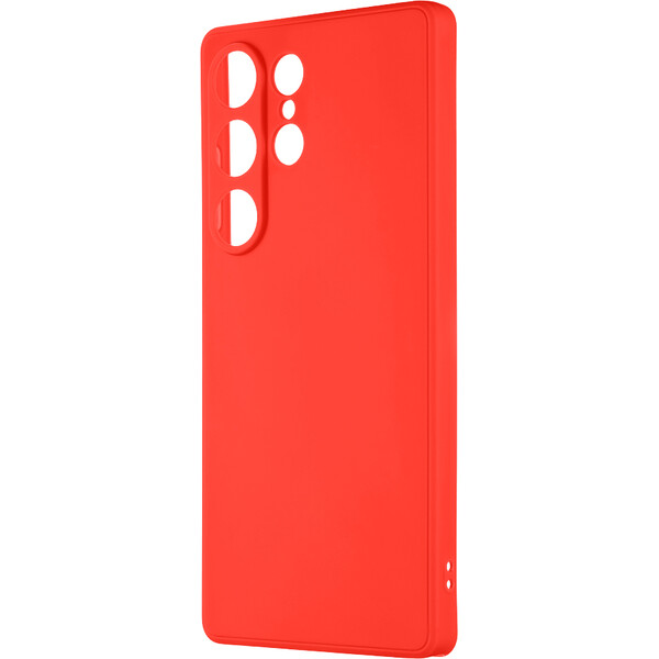OBAL:ME Matte TPU kryt Samsung Galaxy S25 Ultra červený