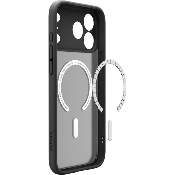 Spigen Ultra Hybrid MagSafe kryt iPhone 18 Pro Max/17 Pro Max frost black orange - Pouzdra - Obrázek 6ece8ca8a45f4838a91e8dd9964912a0