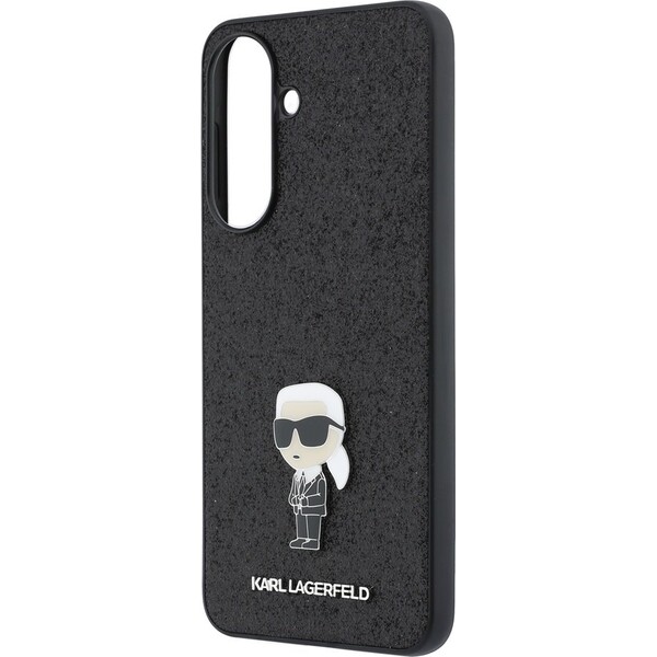 Karl Lagerfeld Fixed Glitter Metal Ikonik kryt Samsung Galaxy A57 černý - Pouzdra - Obrázek 6ecee65b9996477d92492db42da1e572