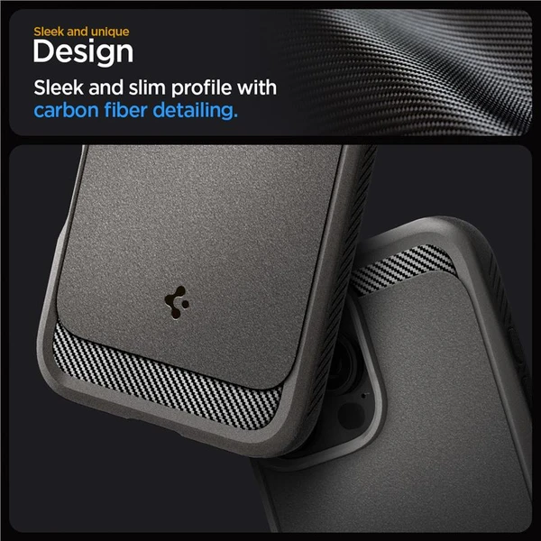 Spigen Rugged Armor MagSafe kryt iPhone 16 Pro Max gray - Pouzdra - Obrázek 6ef54319948e4d68b48245141ad1cddf