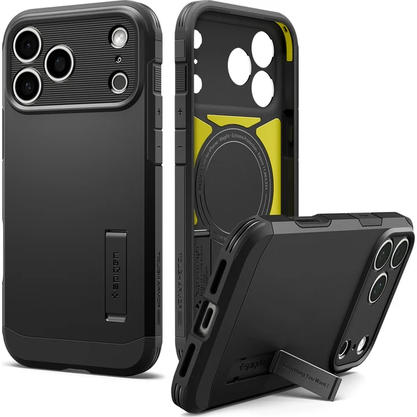 Spigen Tough Armor T MagSafe kryt iPhone 18 Pro Max/17 Pro Max black - Pouzdra - Obrázek 6f198ad68f1c423ca041d01e9c50a073