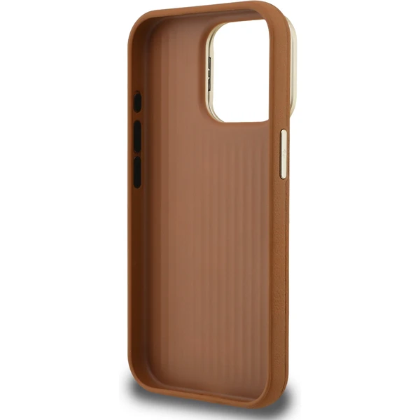Guess PU Grained 4G Logo Stand Camera Frame kryt iPhone 15 Pro Max hnědý - Pouzdra - Obrázek 6f1bcdd6fc4047c0bb4a63fa8ff5559c