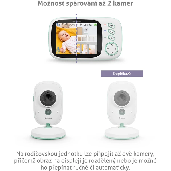 TrueLife NannyCam H32 Pro dětská chůvička - Kamery - Obrázek 6f1d4e727bbc4ae29de795cbd4c20c84