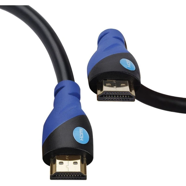 PremiumCord HDMI 2.0b/HDMI 2.0b kabel s ethernetem 4K 5m černo-modrý - Kabely a redukce - Obrázek 6f4d8e3987d0420c877f9aad3a5effe0