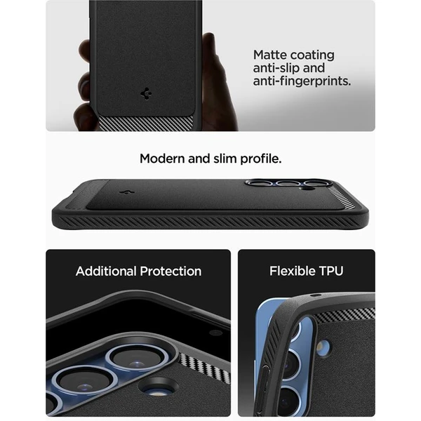 Spigen Rugged Armor MagSafe kryt Samsung Galaxy S25+ matně černý - Pouzdra - Obrázek 6f610dbe0e674b29baf2206a5eb512e7