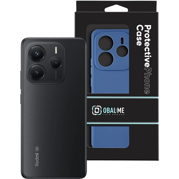OBAL:ME Matte TPU kryt Xiaomi Redmi Note 14 5G tmavě modrý - Pouzdra - Obrázek 6f78bb6fe0ec439d8b100621001324b5