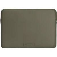 UNIQ Cyprus Ridge Edition neoprenové pouzdro pro MacBook/notebook (13”/14") Dark Sage Green - Pouzdra