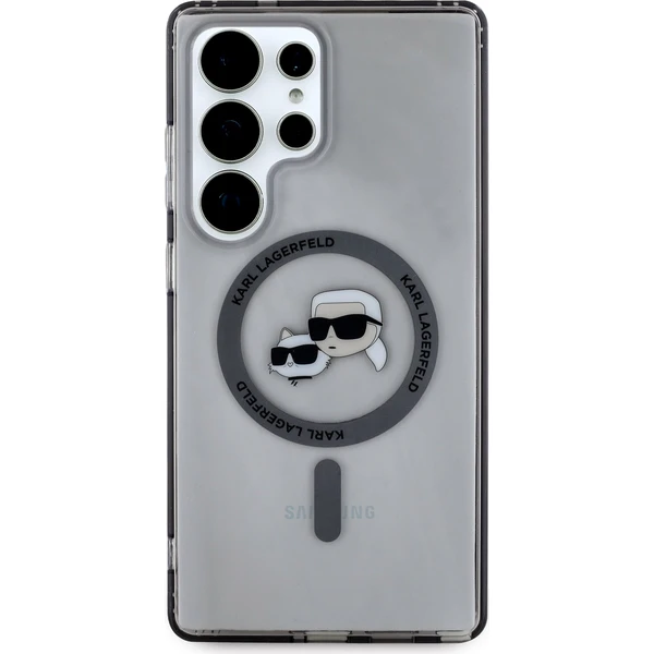 Karl Lagerfeld IML K&CH Heads MagSafe kryt Samsung Galaxy S25 Ultra černý - Pouzdra - Obrázek 6f93b4bd02d2434d8d9932de93a5c80c