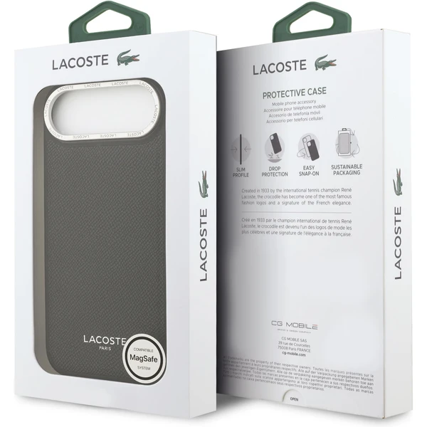 Lacoste PU Leather Champs Elysees MagSafe kryt iPhone Air černý - Pouzdra - Obrázek 6f9b60d7e9a948efb02dd520c64c60d6
