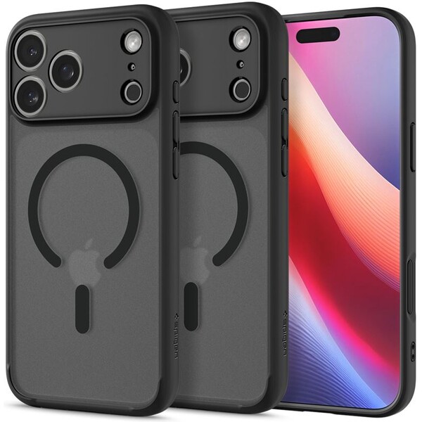 Kryt pro iPhone 17 Pro Spigen Ultra Hybrid MagSafe - černý mráz