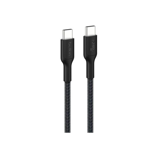Belkin CAB025HQ1MBK BOOST CHARGE PRO™ USB-C/USB-C 240W 1m černý Černá