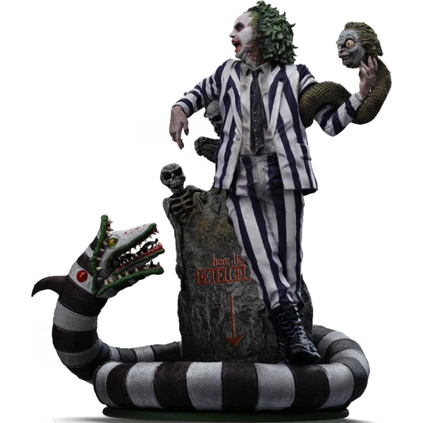 Soška Iron Studios Art Scale 1/10 Beetlejuice - Beetlejuice 21 cm - Sochy a sošky - Obrázek 700R000K01