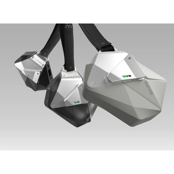 Aulumu A39 Geometric Case pouzdro AirPods Pro 3 Translucent Gray - Pouzdra - Obrázek 700cf389d5f44180853f347e40f15ca9