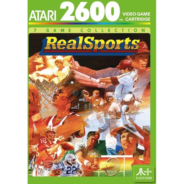 Comgad Cartridge pro retro herní konzoli Atari 2600+ (RealSports Collection)