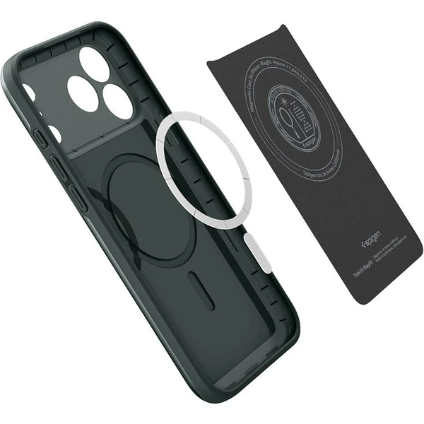 Spigen Thin Fit MagSafe kryt iPhone 17 Pro abyss green - Pouzdra - Obrázek 703c47ae3d0942daae2dc4b7443fbca4