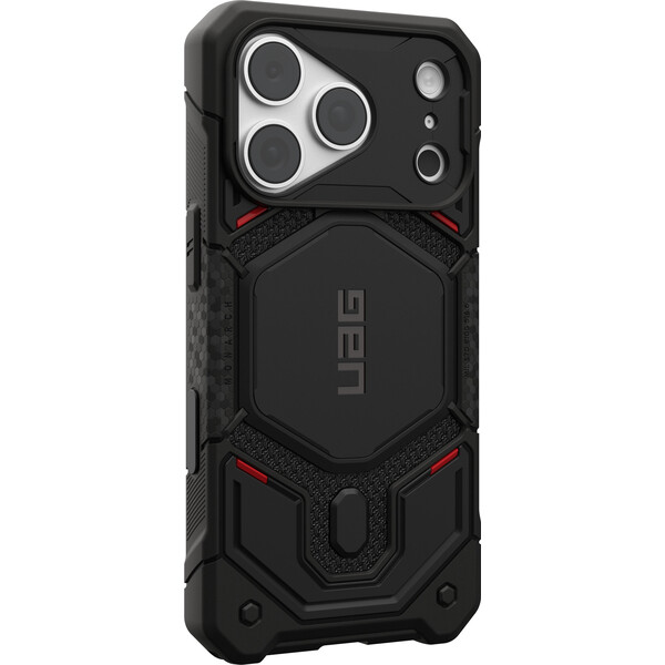 UAG Monarch Pro MagSafe Kevlar kryt iPhone 18 Pro/17 Pro černý - Pouzdra - Obrázek 70514c943281422f9f964d67423e398f