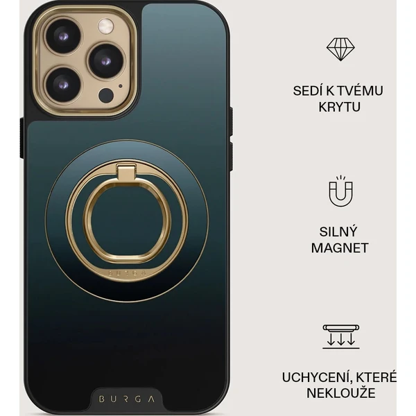 Burga Magnetic Ring držák Black Hole zlatý - Držáky - Obrázek 70587fd880b94c7794d91b3f3dbe78ca
