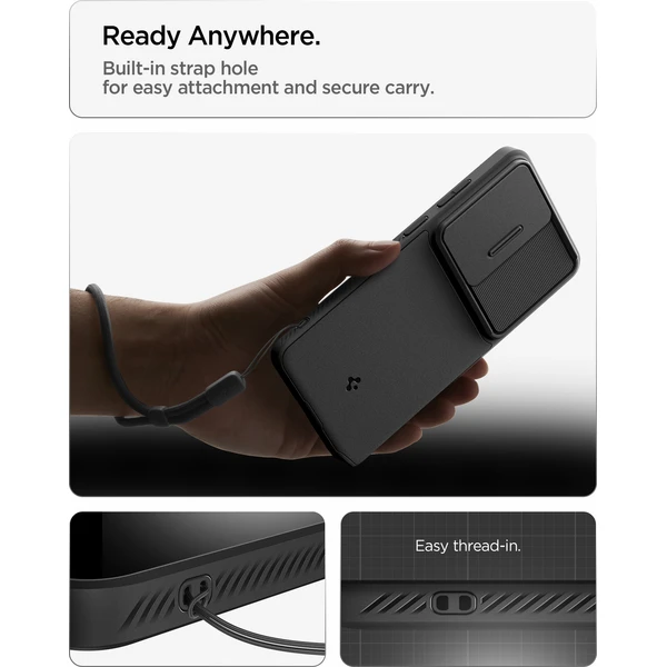 Spigen Optik Armor kryt Samsung Galaxy S26 Ultra černý - Pouzdra - Obrázek 705a4fb4fc634ddea287ce0e2079ab3a