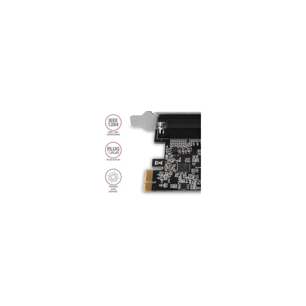 AXAGON PCIe rozšiřovací karta 1x paralelní port LPT - Řadiče - Obrázek 7060700301