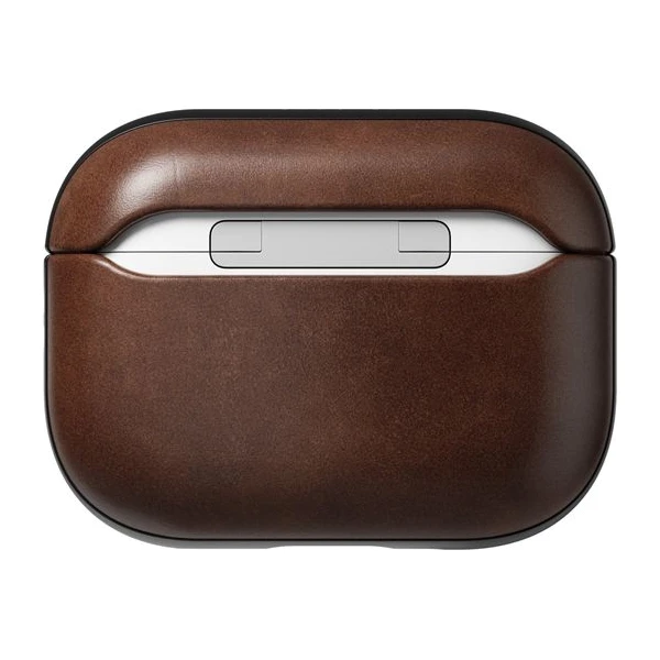 Nomad Modern Leather pouzdro Apple Airpods Pro 3 hnědé - Pouzdra - Obrázek 706aeade14a6409ead1655b5591f8eb5