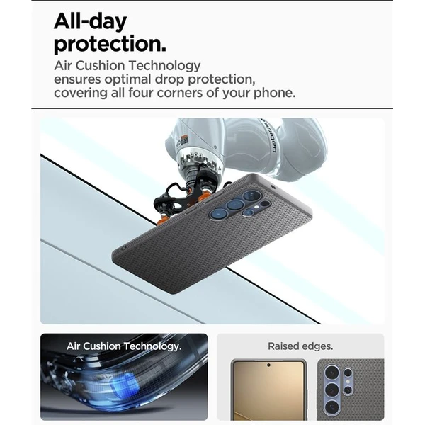 Spigen Liquid Air kryt Samsung Galaxy S25 Ultra šedý - Pouzdra - Obrázek 707da4c4bc5643ae82b38fe9c452c5c4