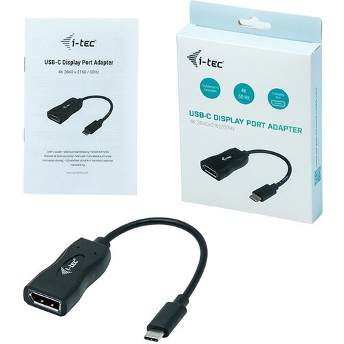 C31CBLDP60HZ, i-tec USB-C DisplayPort Cable Adapter 4K / 60 Hz 150cm