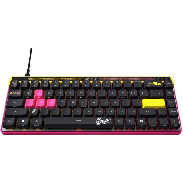 ASUS ROG Falchion Ace HFX herní klávesnice US ZywOo Edition - Klávesnice - Obrázek 70JK000K01