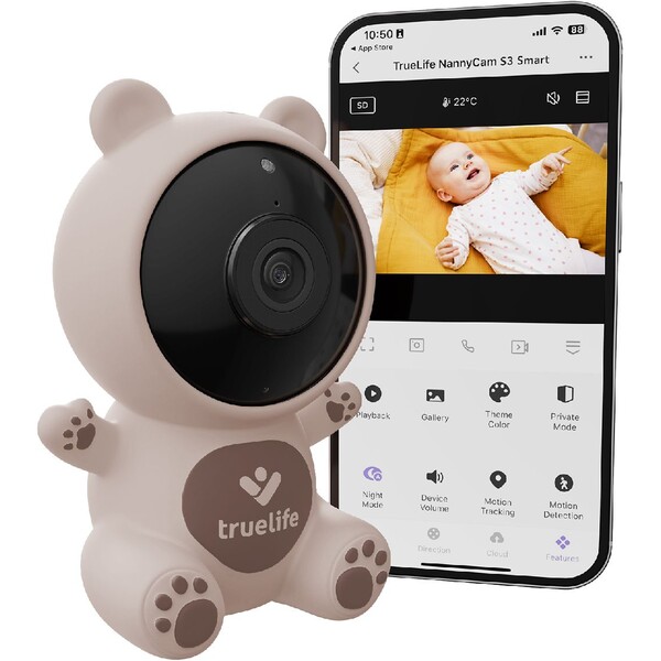 TrueLife NannyCam S3 Smart chytrá chůvička