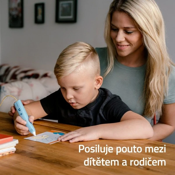 LAMAX ArtKid1 3D pero modré - 3D Pera - Obrázek 70PC000O01