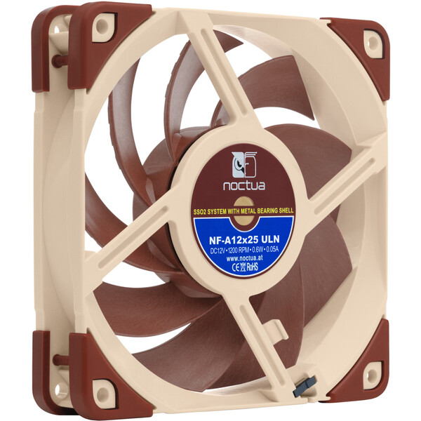 Noctua NF-A12x25 ULN Hnědá
