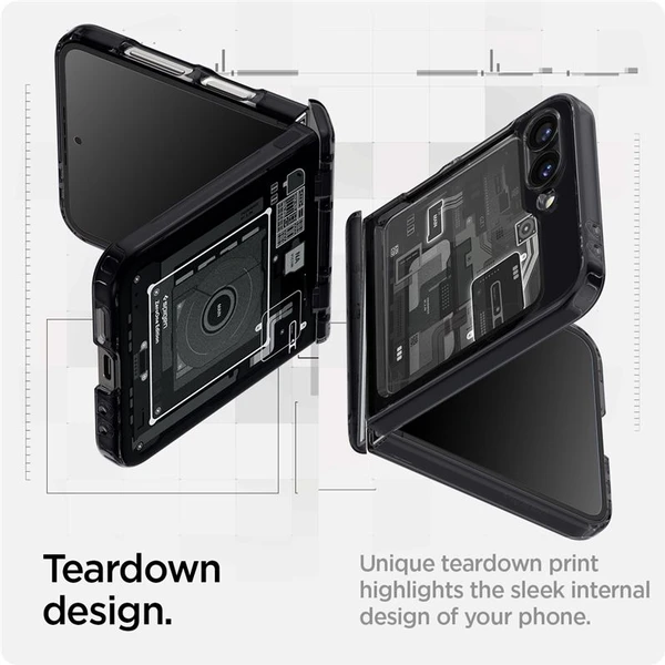Spigen Ultra Hybrid Pro kryt Samsung Galaxy Z Flip6/Z Flip7 FE zero one - Pouzdra - Obrázek 70c5257c1b7a48d1a4169c8e8956bde6