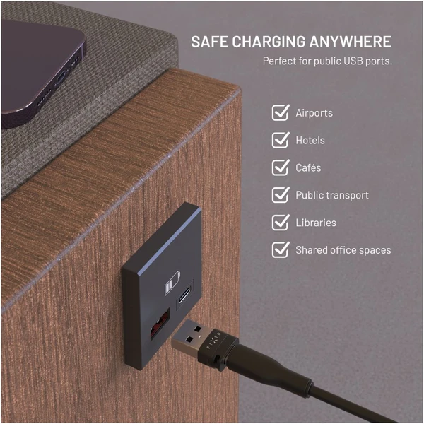 FIXED Data Blocker USB-C/USB-A redukce 240W černá - Kabely a redukce - Obrázek 70fbe5b5b88544ef94b9a607d79fe300