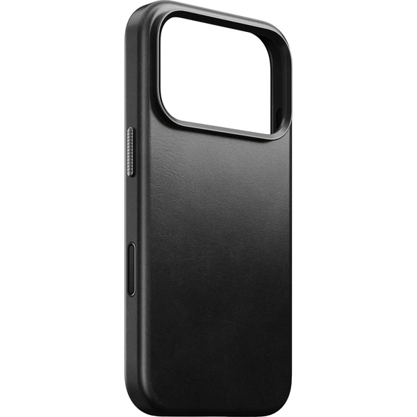 Nomad Traditional Leather (Horween) MagSafe kožený kryt iPhone 17 Pro/18 Pro Black - Pouzdra - Obrázek 710fff8035754f3fbad13a2c5d99be86
